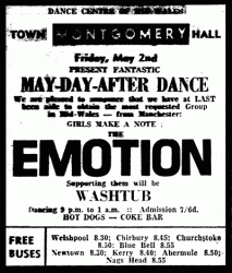 Emotion Gig 1969